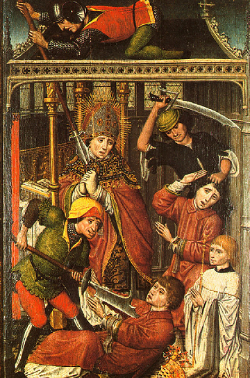Martyre de Lambert de Maastricht